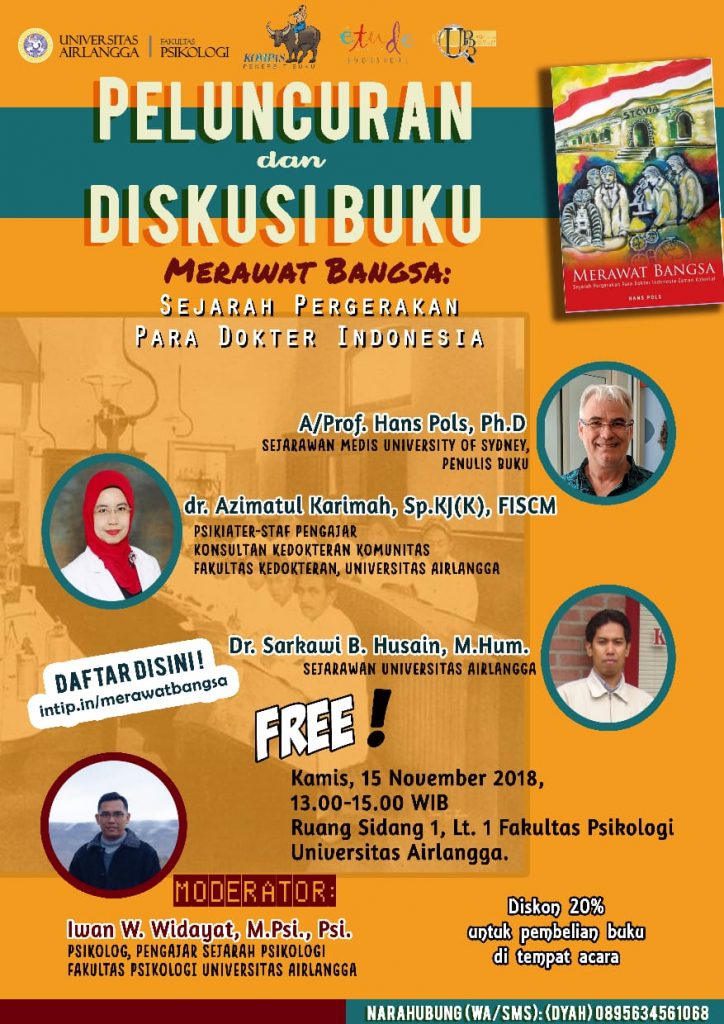 Peluncuran Dan Diskusi Buku – Merawat Bangsa: Sejarah Pergerakan Para ...