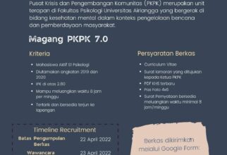 Oprec Magang PKPK 7.0
